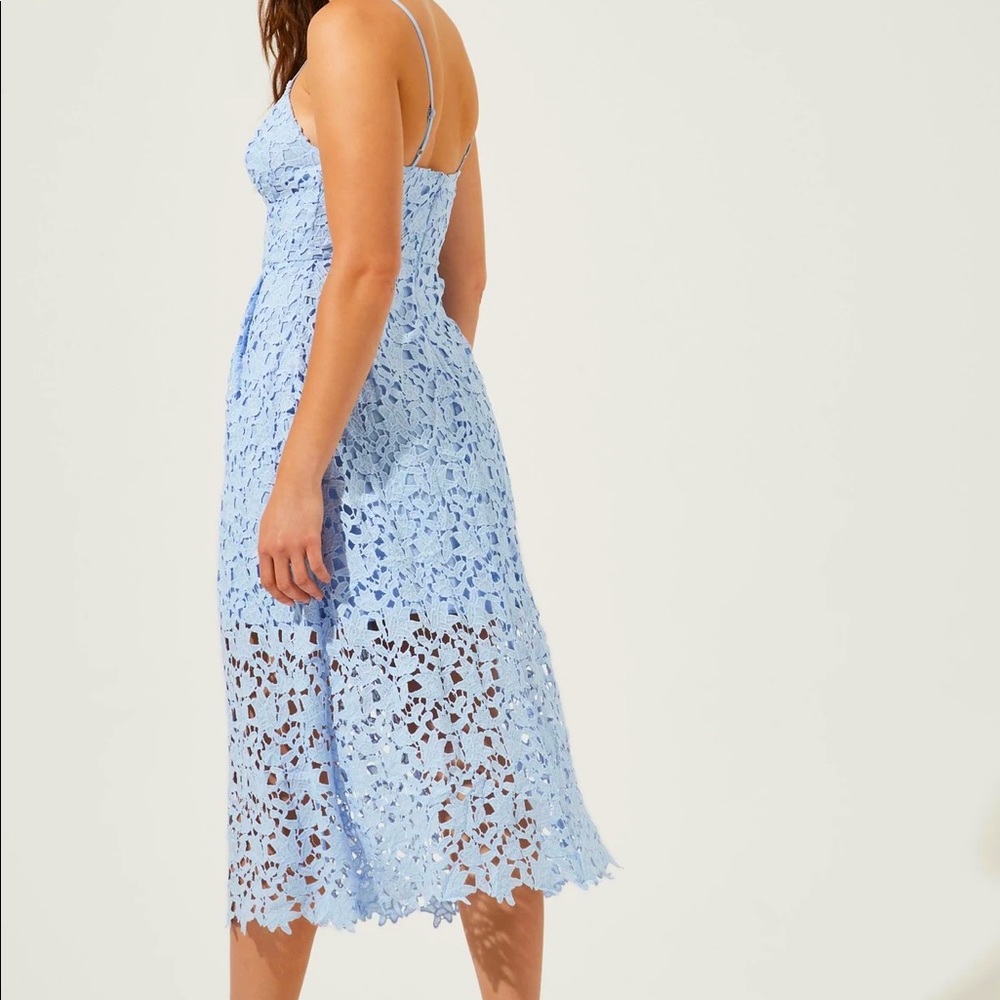 ASTR the Label Lace Midi Dress
